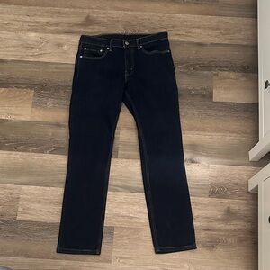 Levi's Men's 511 Straight Jeans in Dark Blue